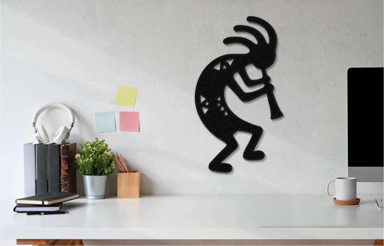 Kokopelli Metal Wall Art