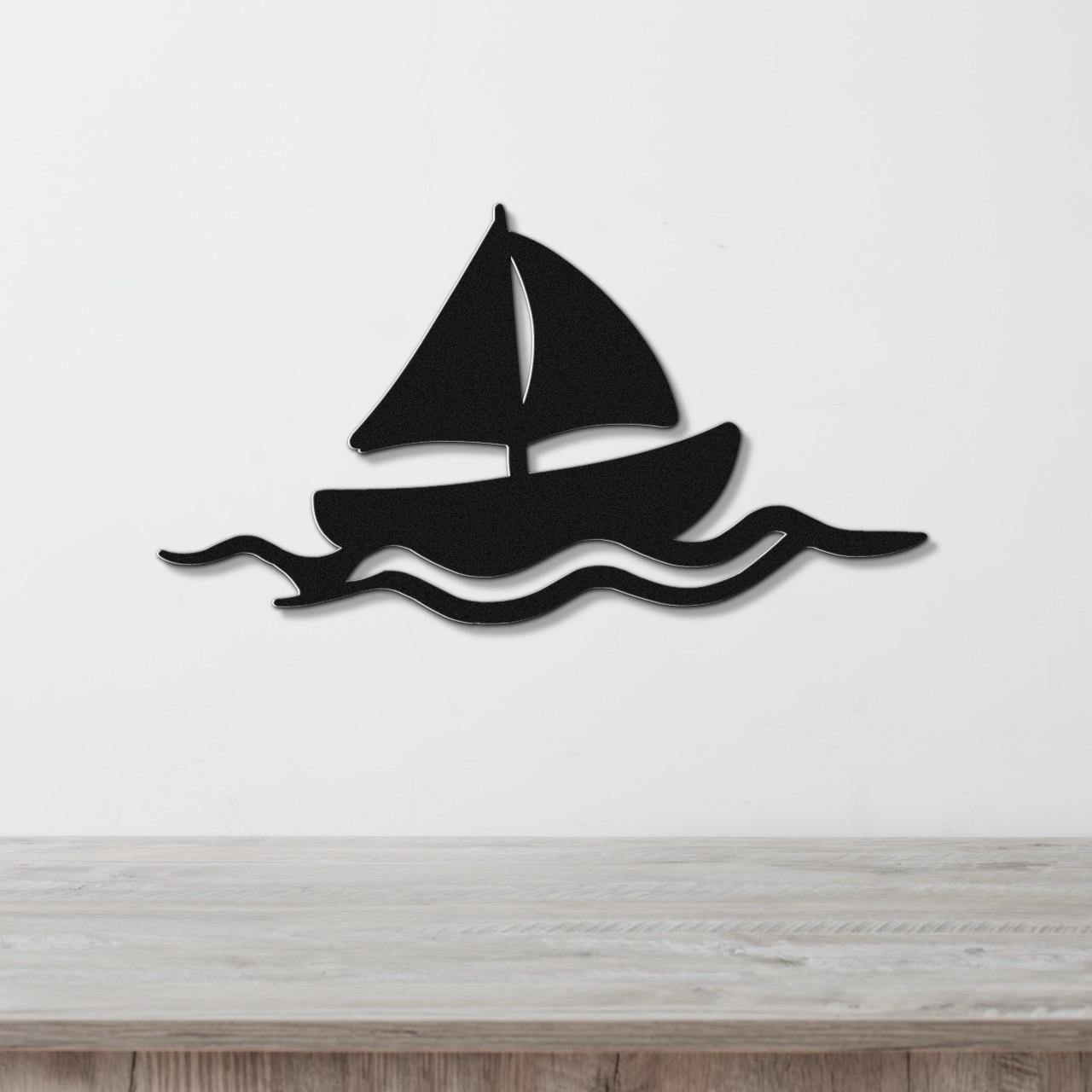 Sailboat Metal Wall Art