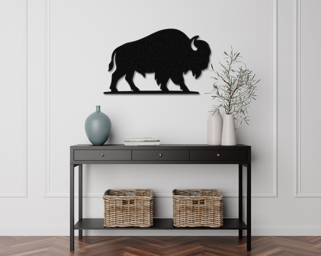 Buffalo Metal Wall Art