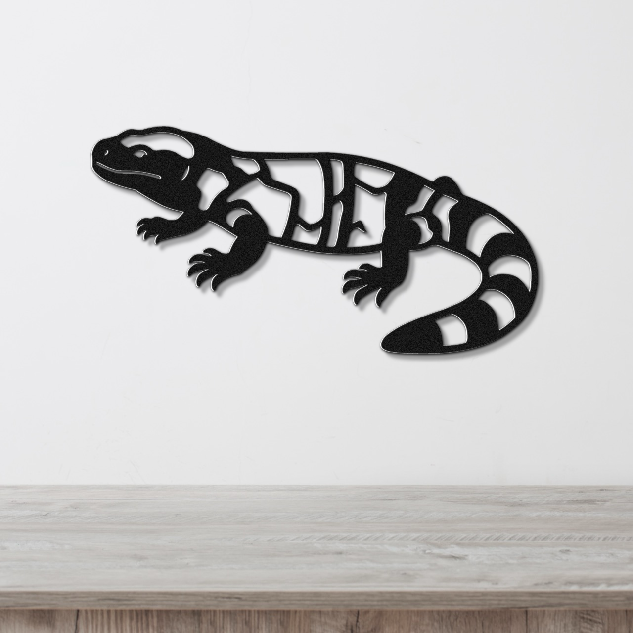 Gila Monster Metal Wall Art
