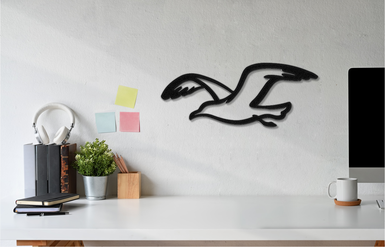 Seagull Metal Wall Art