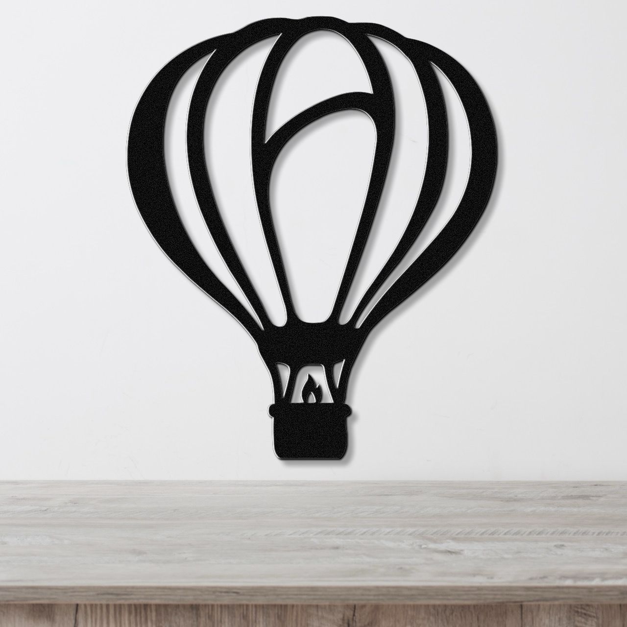 Hot Air Balloon Metal Wall Art