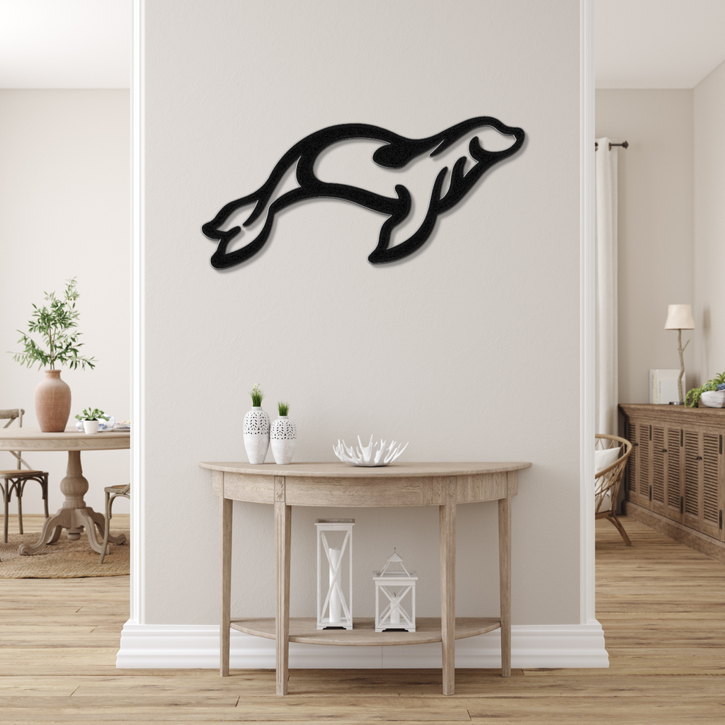 Sea Lion Metal Wall Art