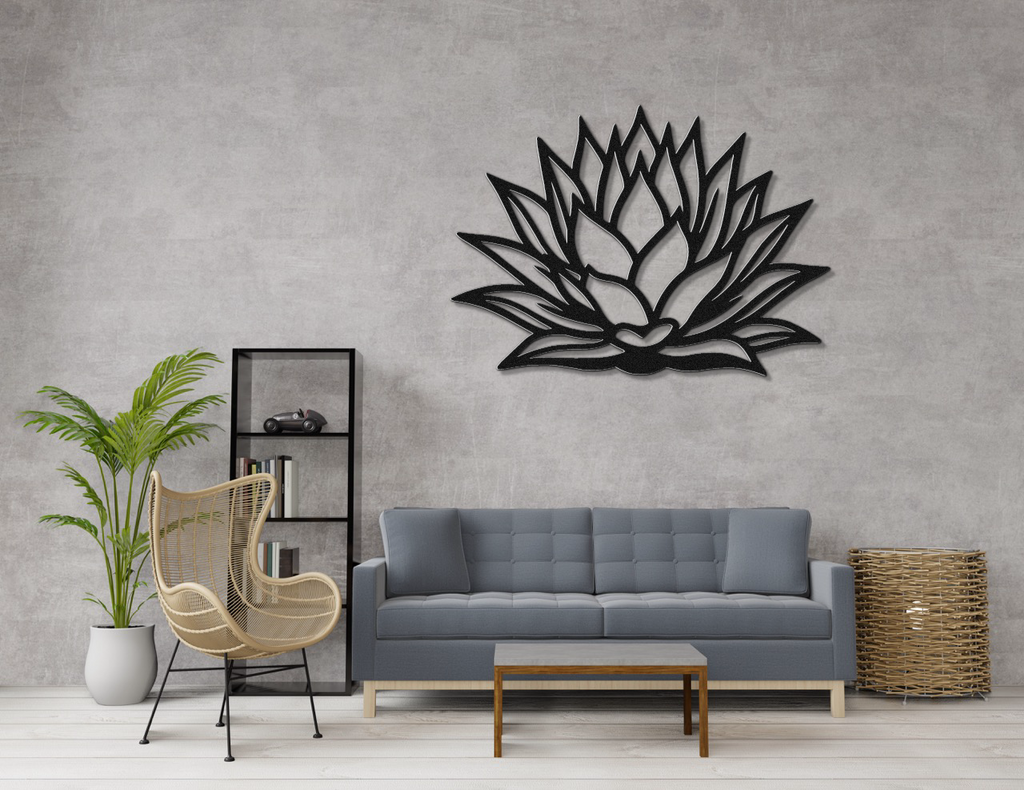 Agave Metal Wall Art