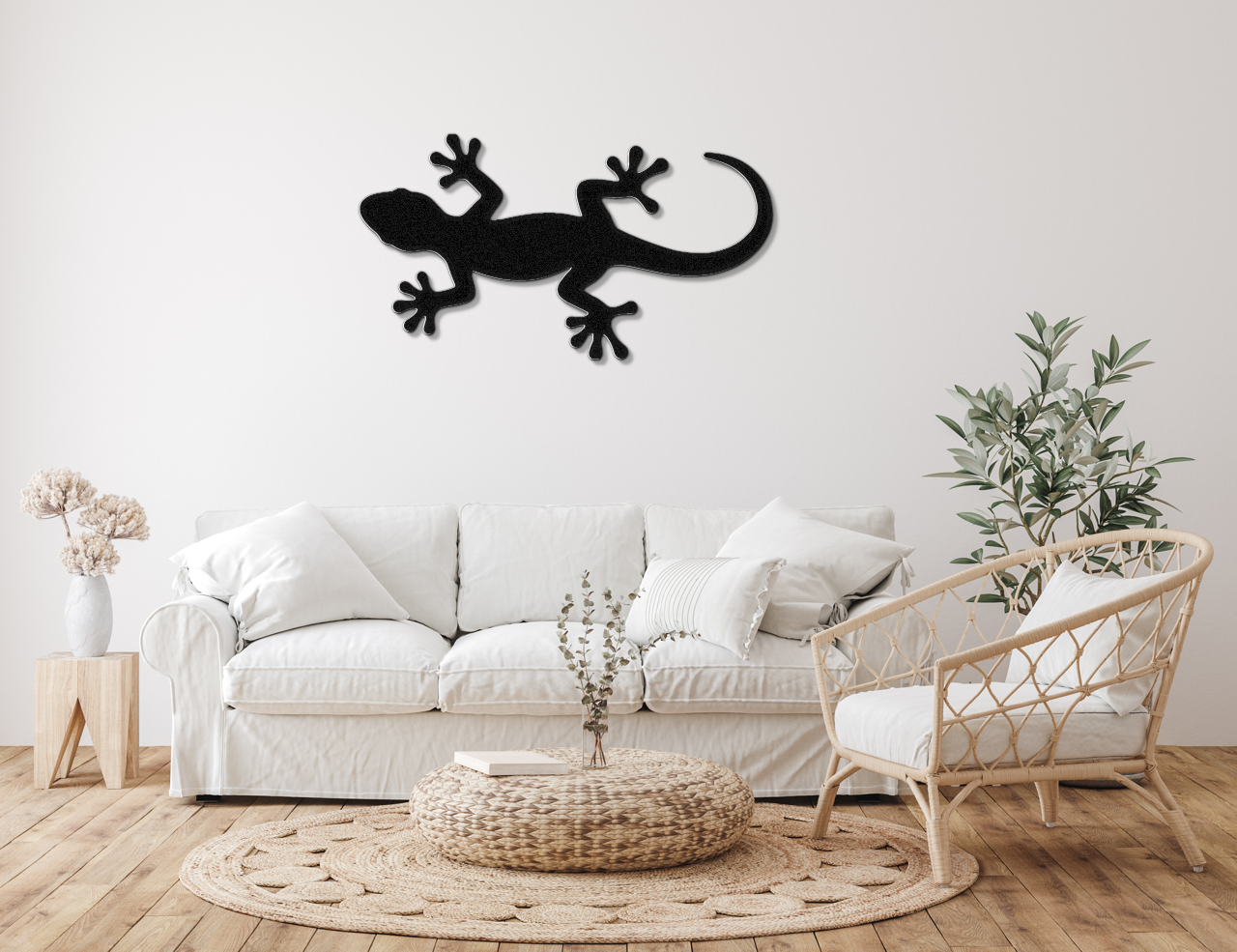 Lizard Metal Wall Art