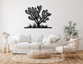 Cholla Cactus Metal Wall Art