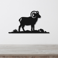 Bighorn Sheep Metal Wall Art