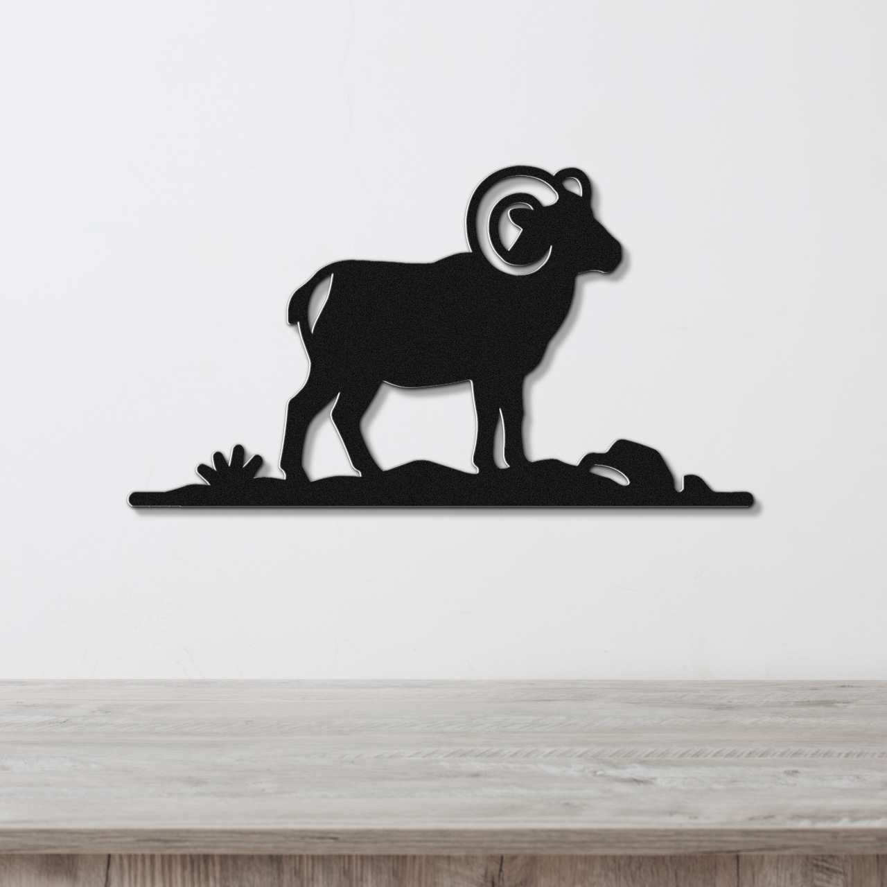 Bighorn Sheep Metal Wall Art