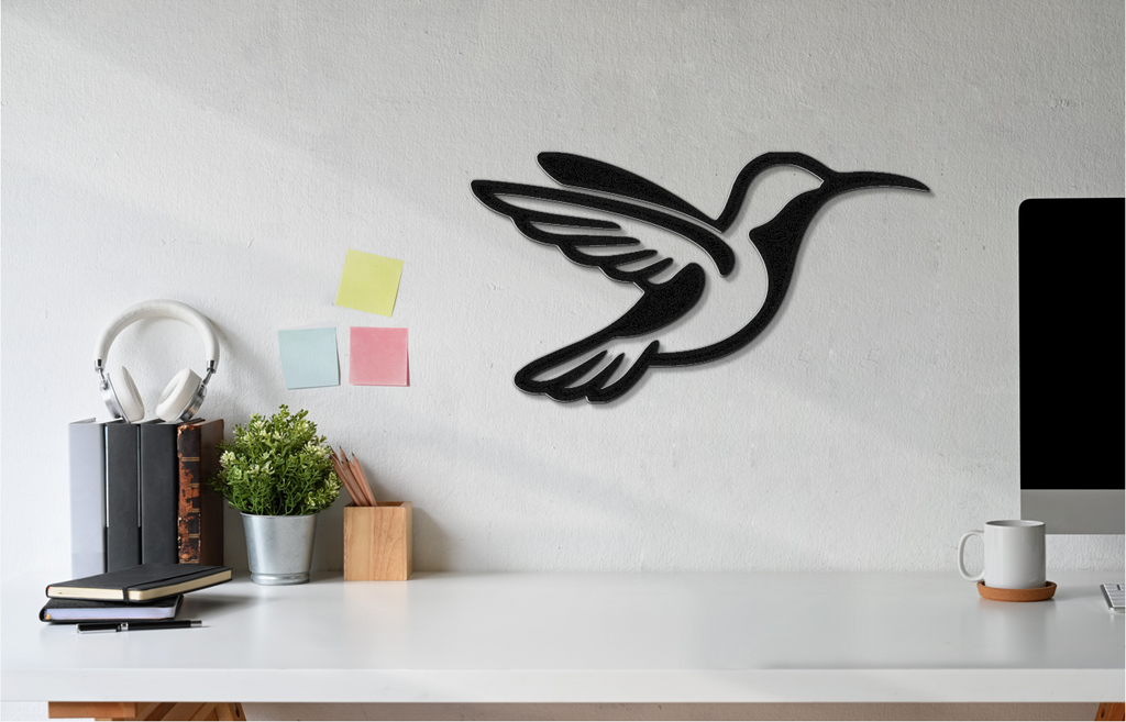 Hummingbird Metal Wall Art