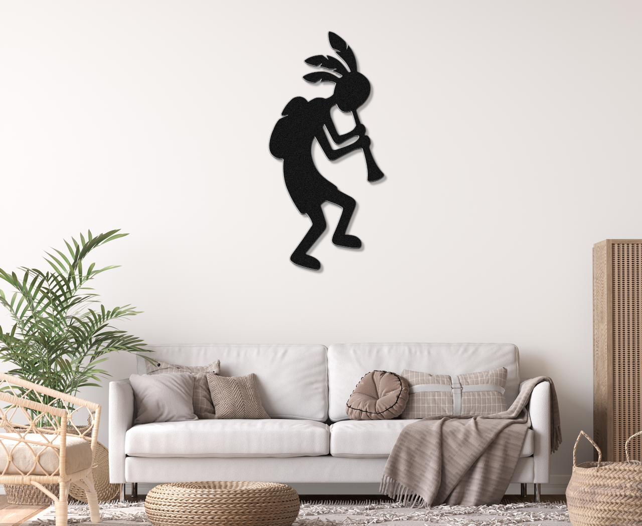 Kokopelli Metal Wall Art