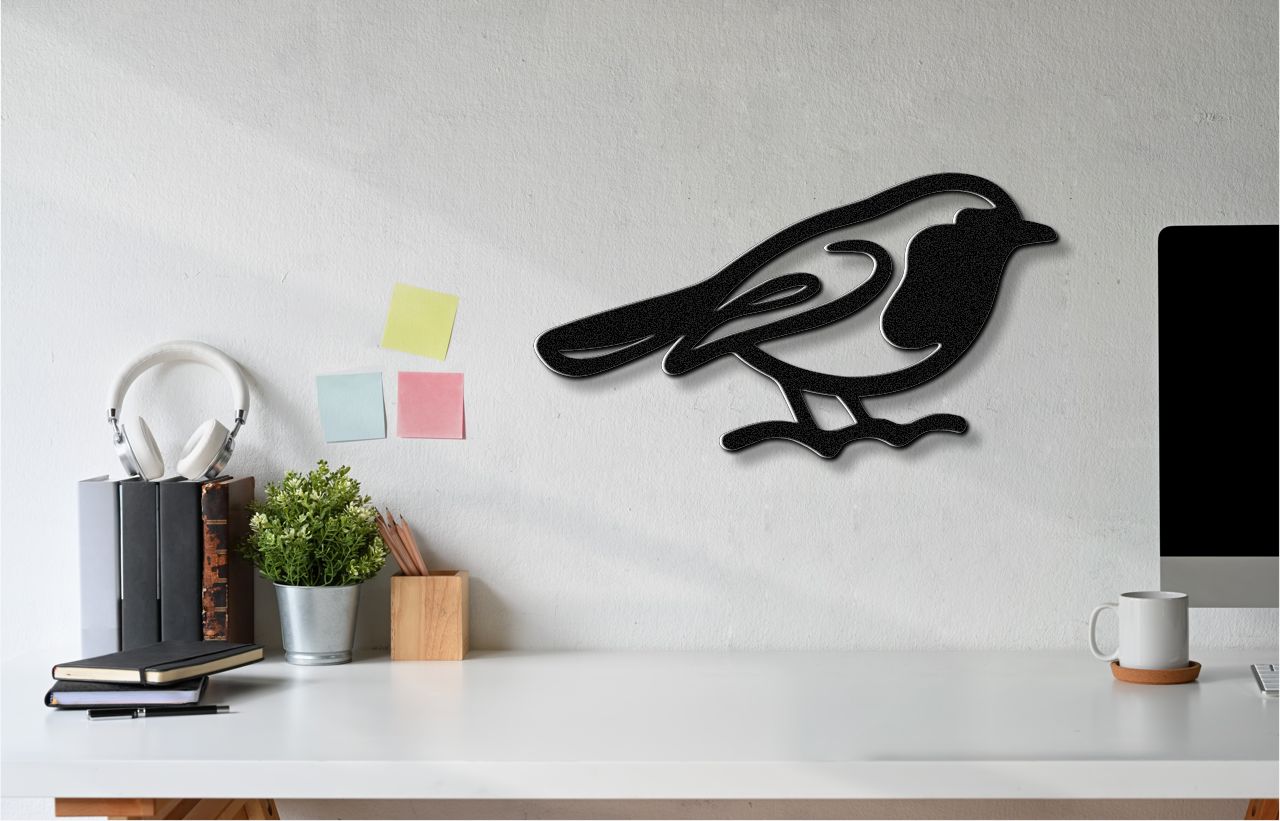 Robin Metal Wall Art