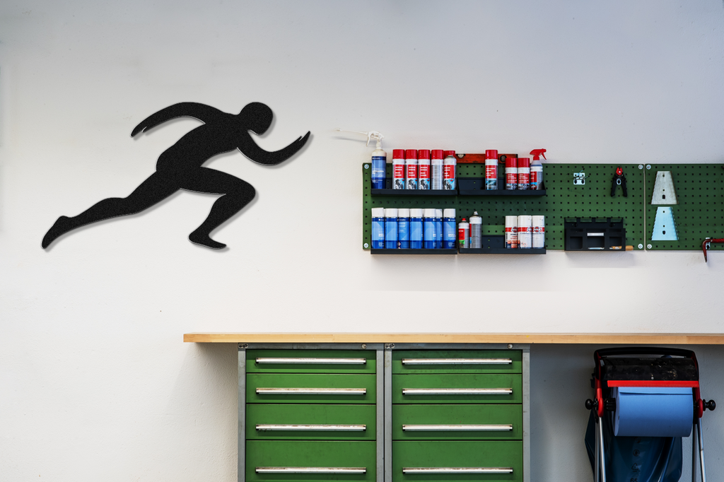 Runner Metal Wall Art