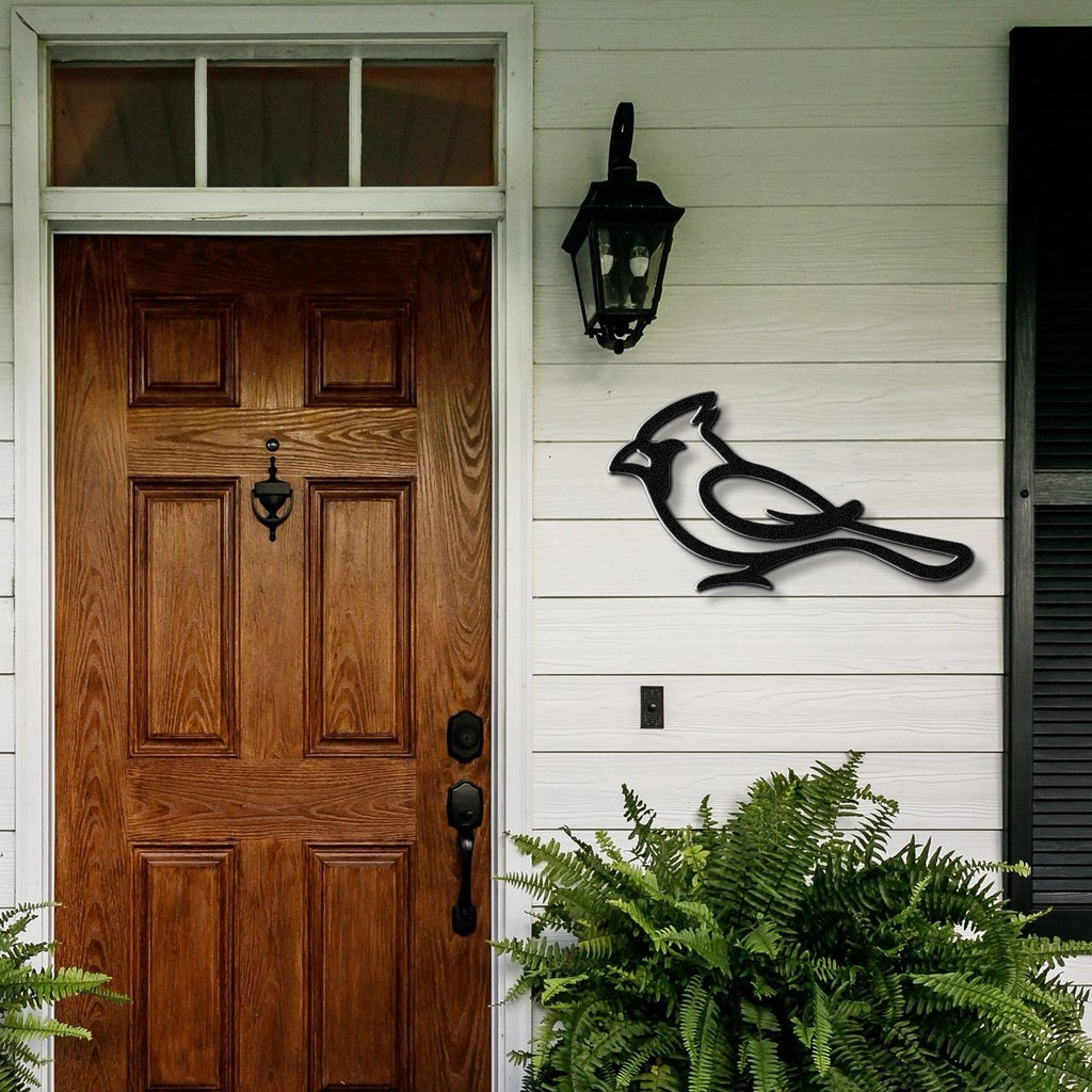 Cardinal Metal Wall Art