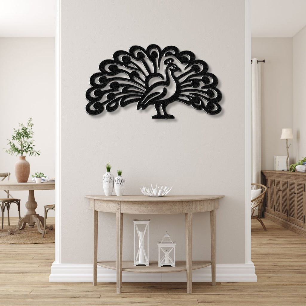 Peacock Metal Wall Art