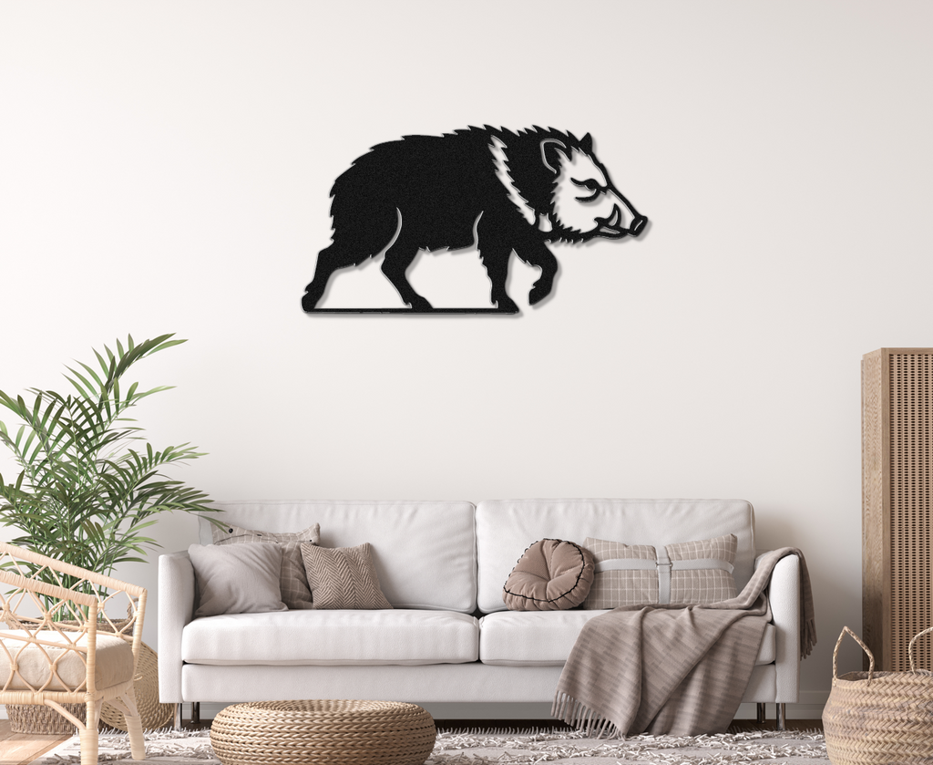 Javelina Metal Wall Art