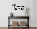 Dachshund Metal Wall Art