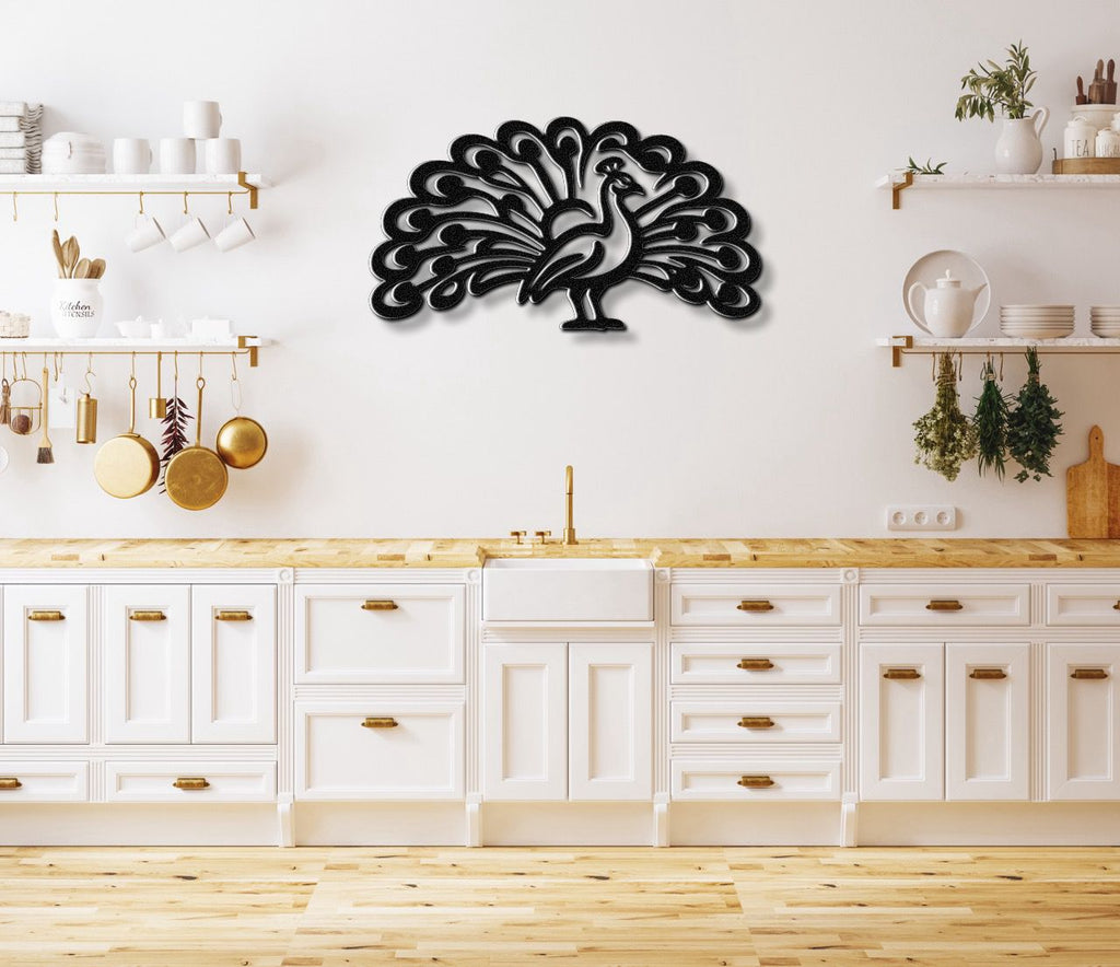 Peacock Metal Wall Art