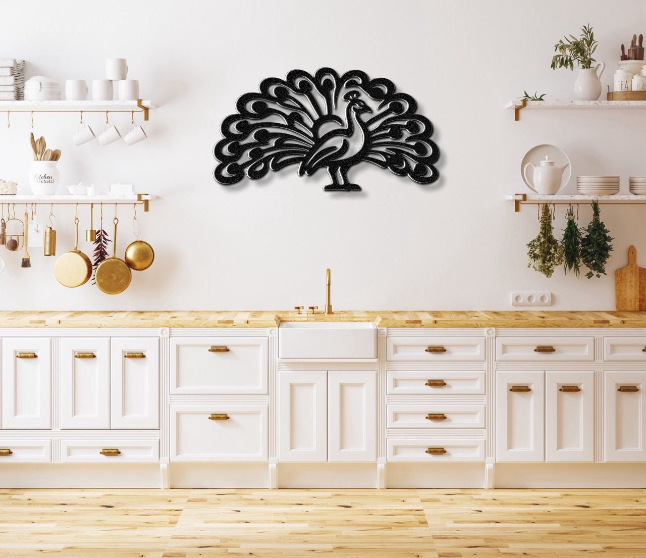 Peacock Metal Wall Art