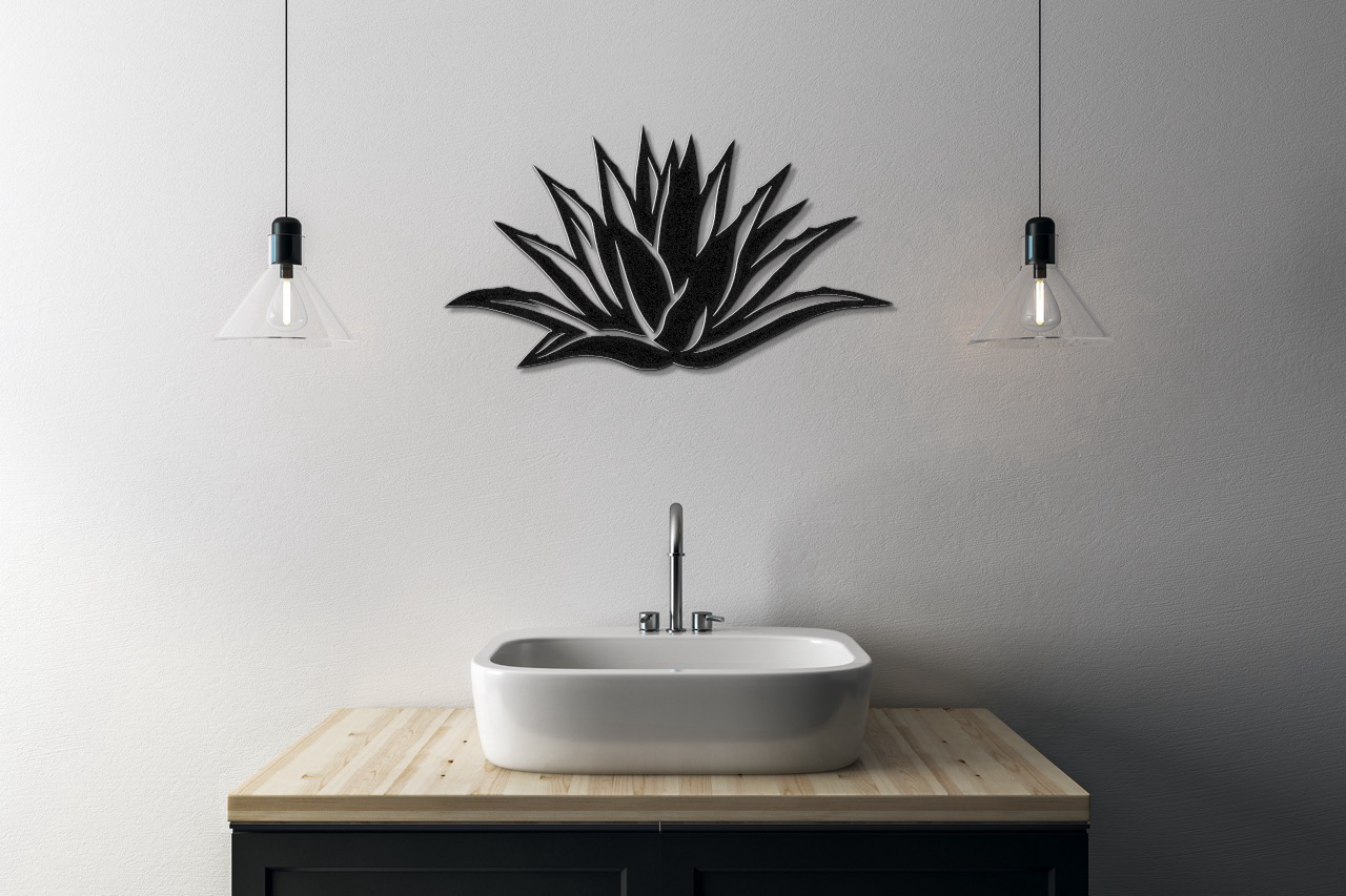 Agave Metal Wall Art