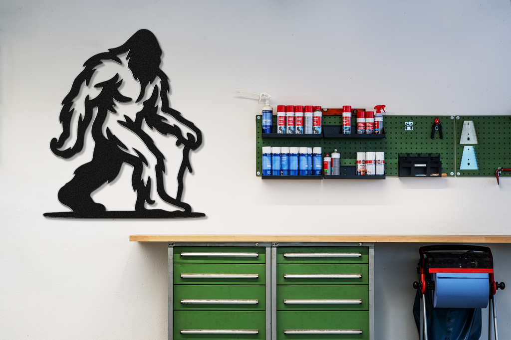 Bigfoot Metal Wall Art