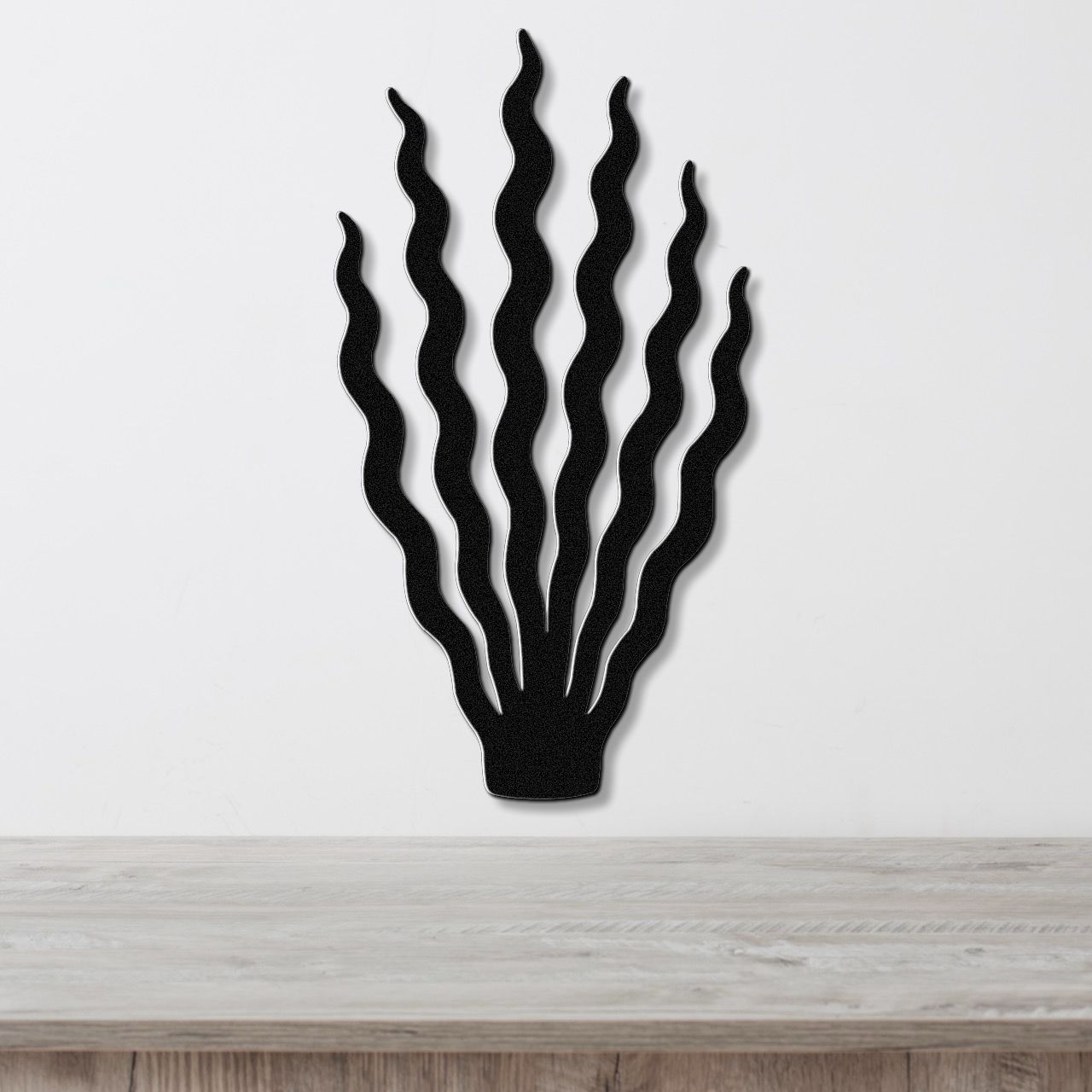 Kelp and Seaweed Metal Wall Art