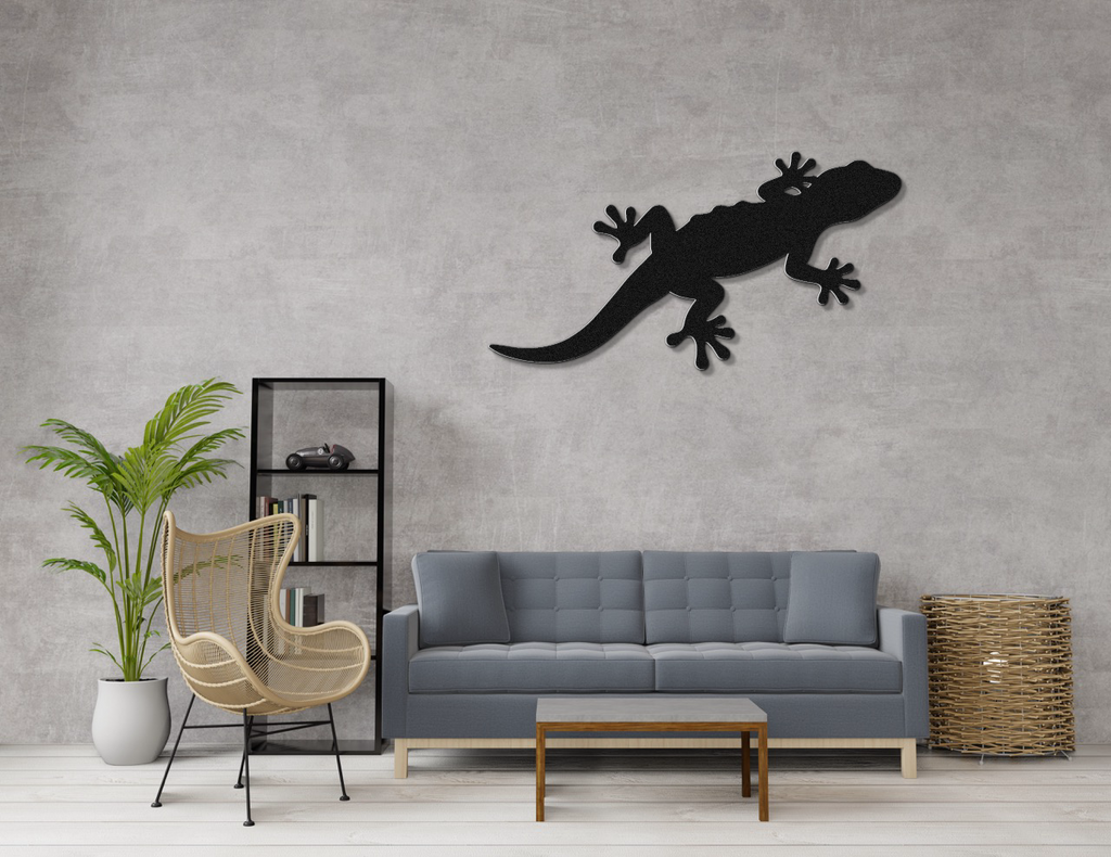 Lizard Metal Wall Art