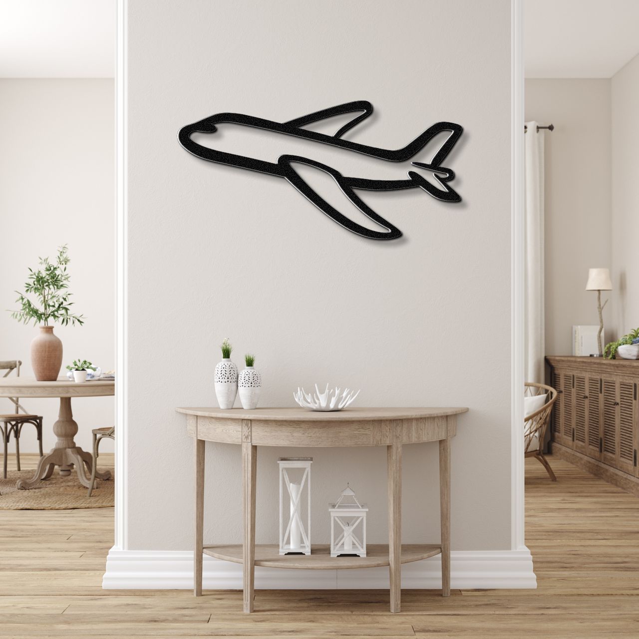 Airplane Metal Wall Art