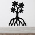 Rooted Blossom Tree Metal Wall Art