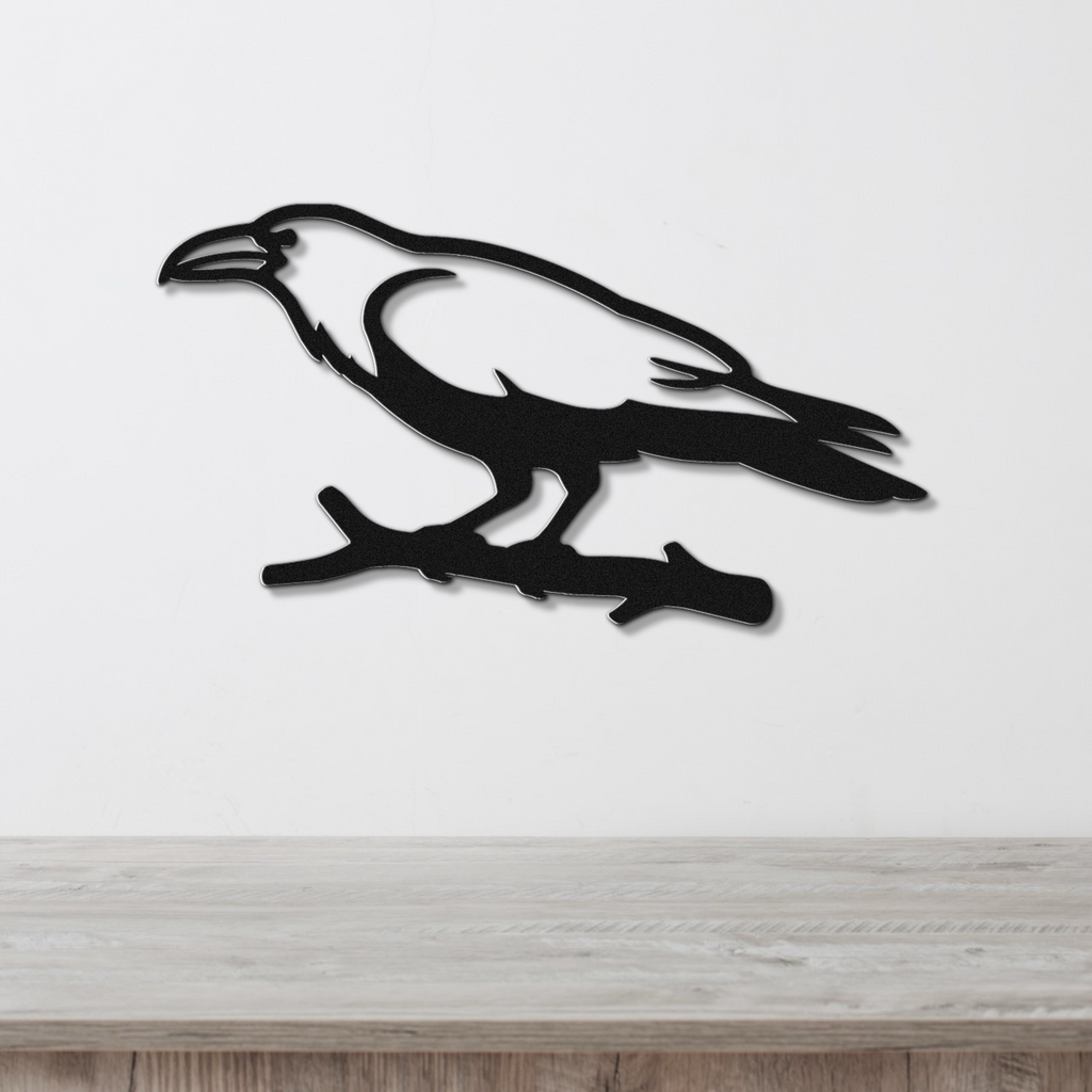 Raven Metal Wall Art