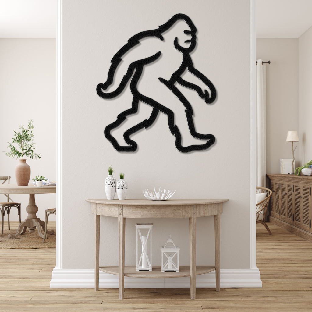 Bigfoot Metal Wall Art
