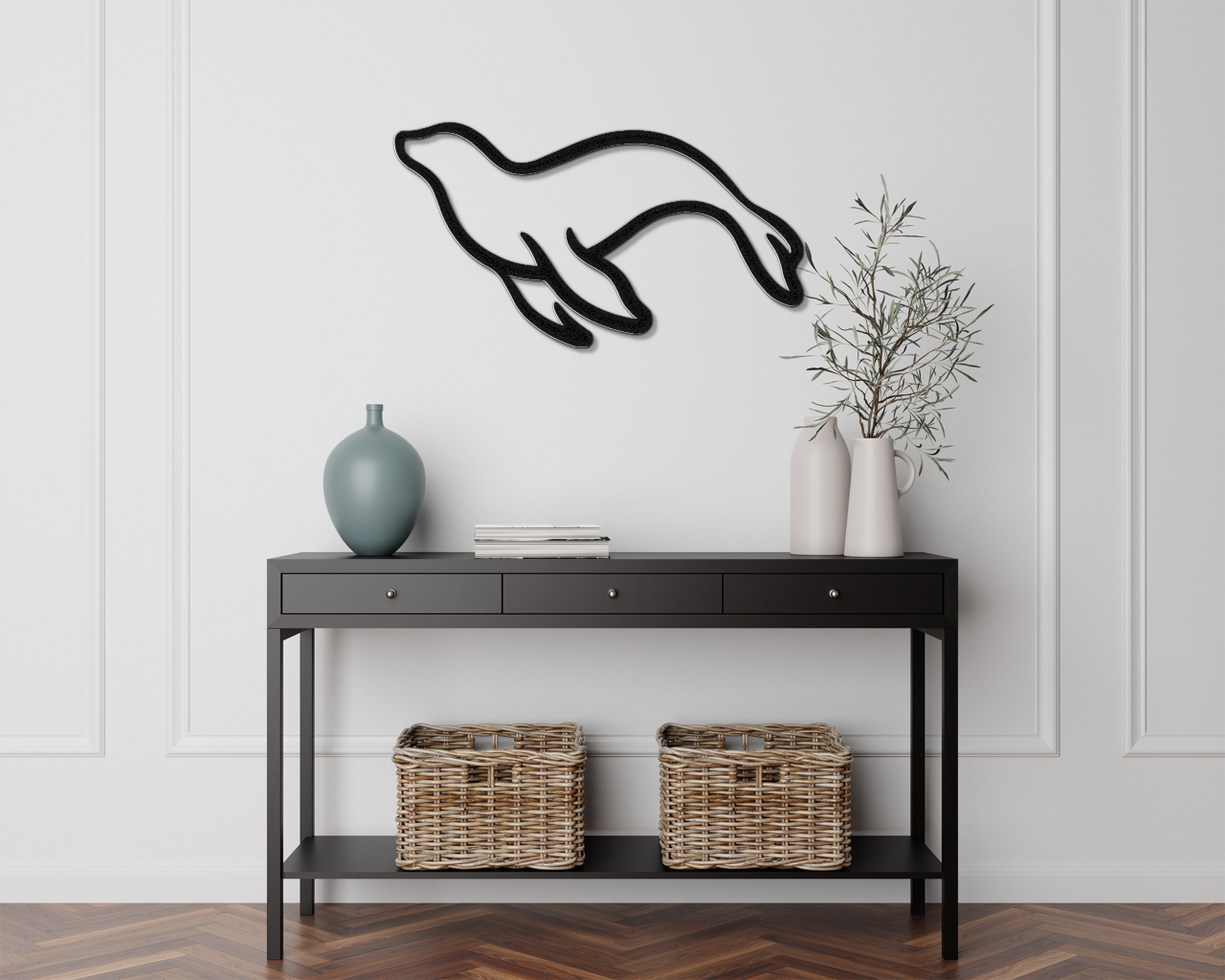 Sea Lion Metal Wall Art