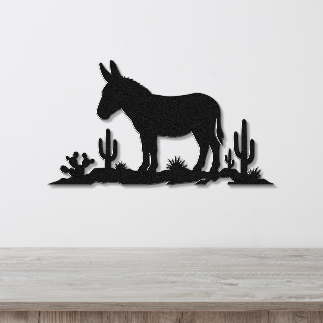 Burro Metal Wall Art