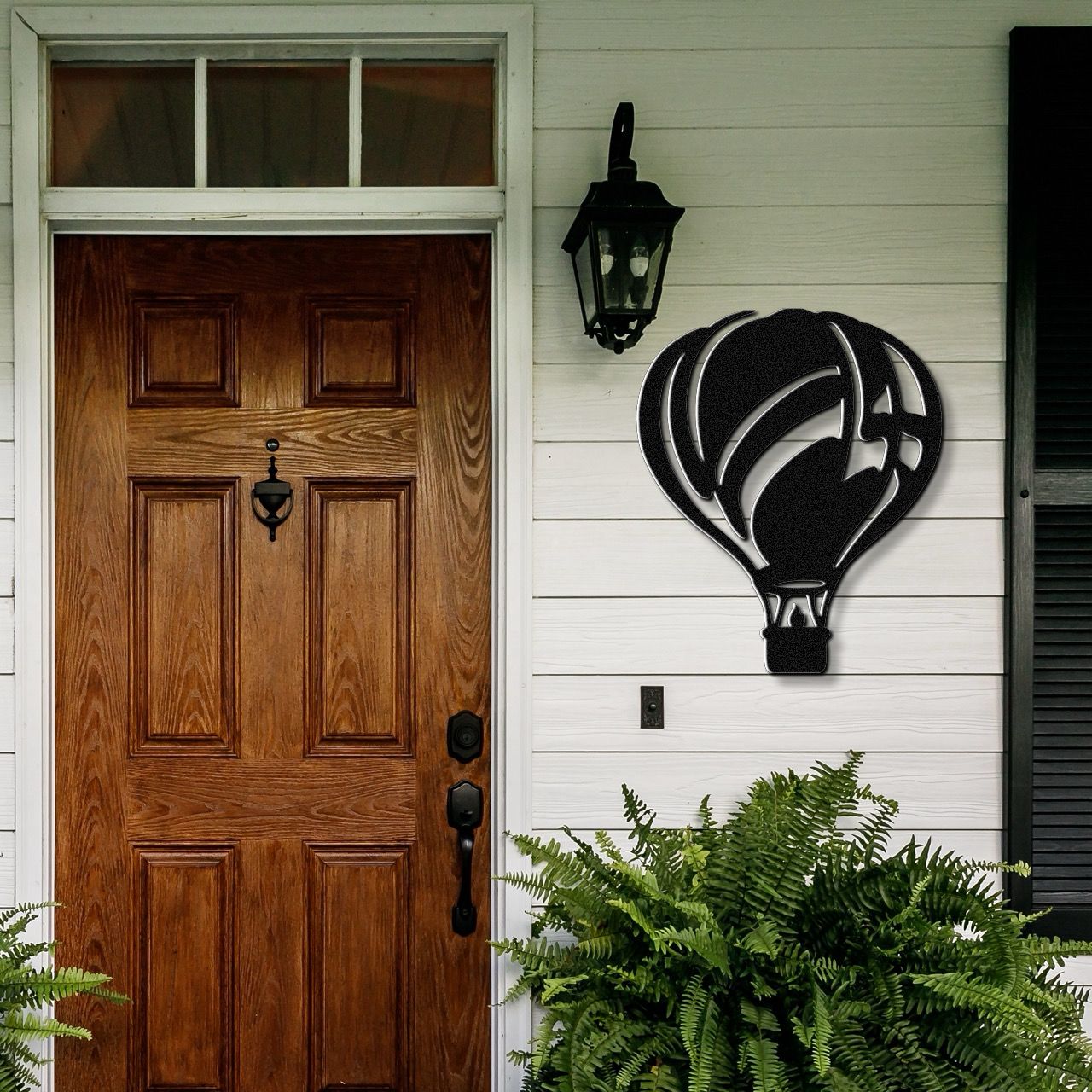 Hot Air Balloon Metal Wall Art