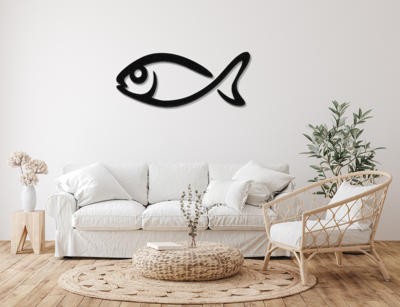 Fish Metal Wall Art