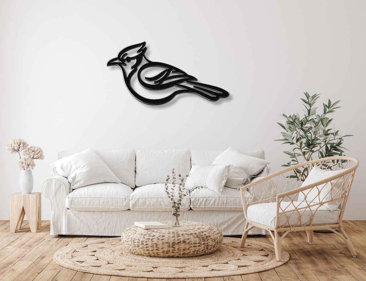 Blue Jay Metal Wall Art