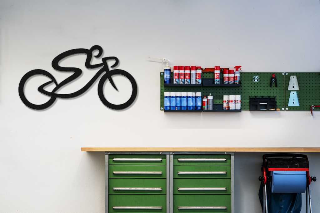 Cycling Metal Wall Art