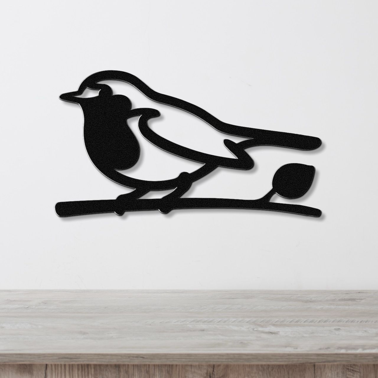 Robin Metal Wall Art