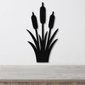 Cattail Metal Wall Art