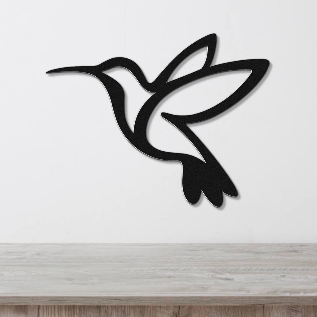 Hummingbird Metal Wall Art