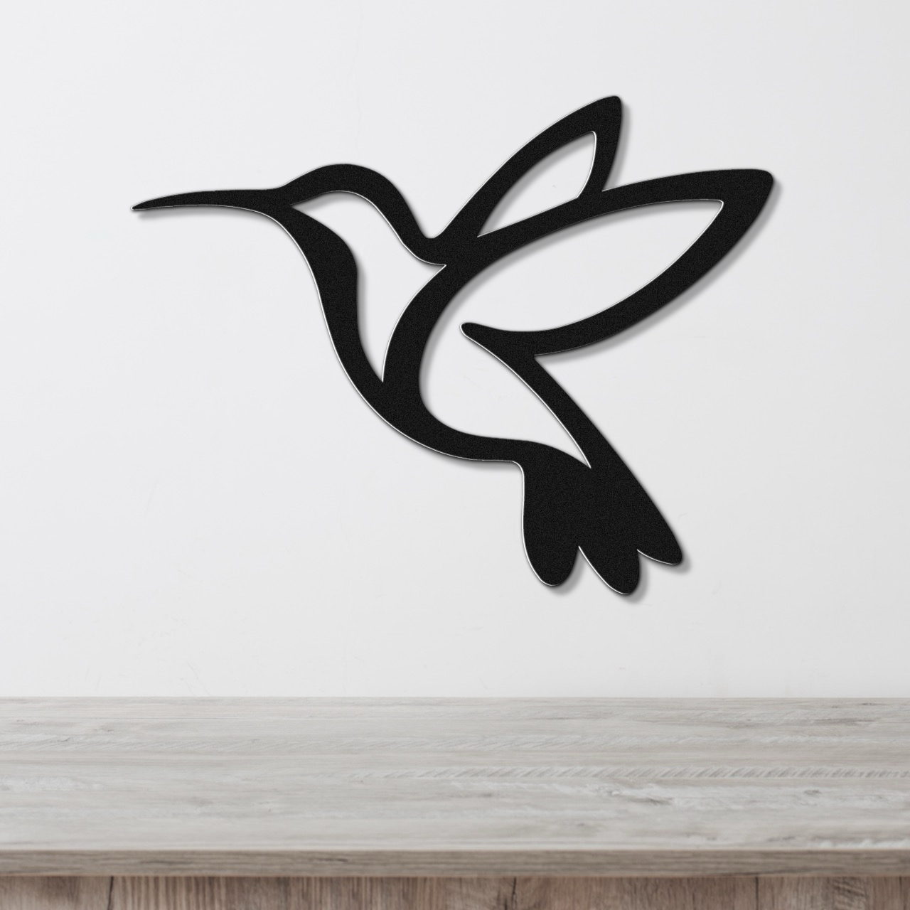 Hummingbird Metal Wall Art