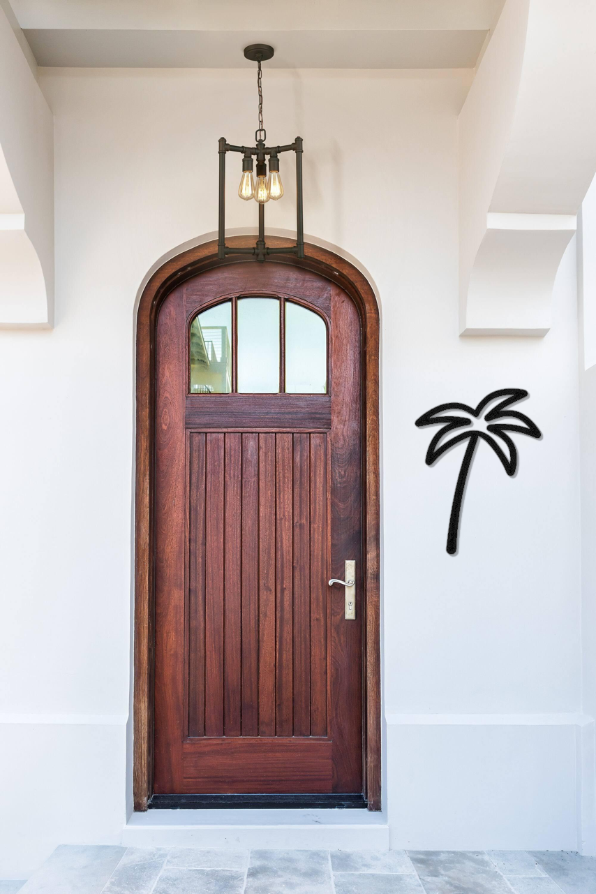 Palm Tree Metal Wall Art