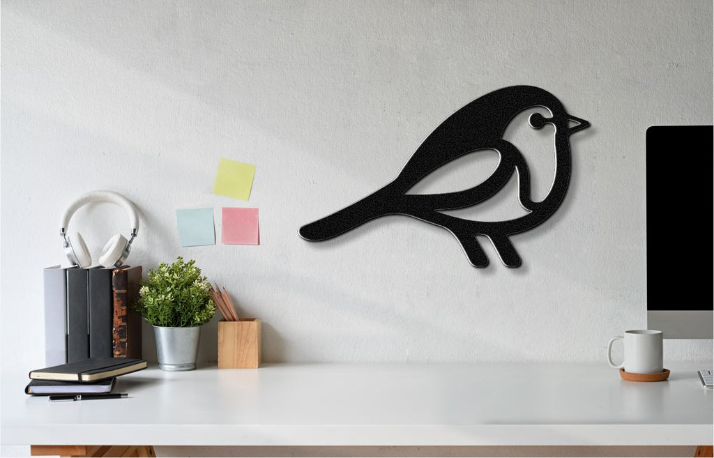 Robin Metal Wall Art