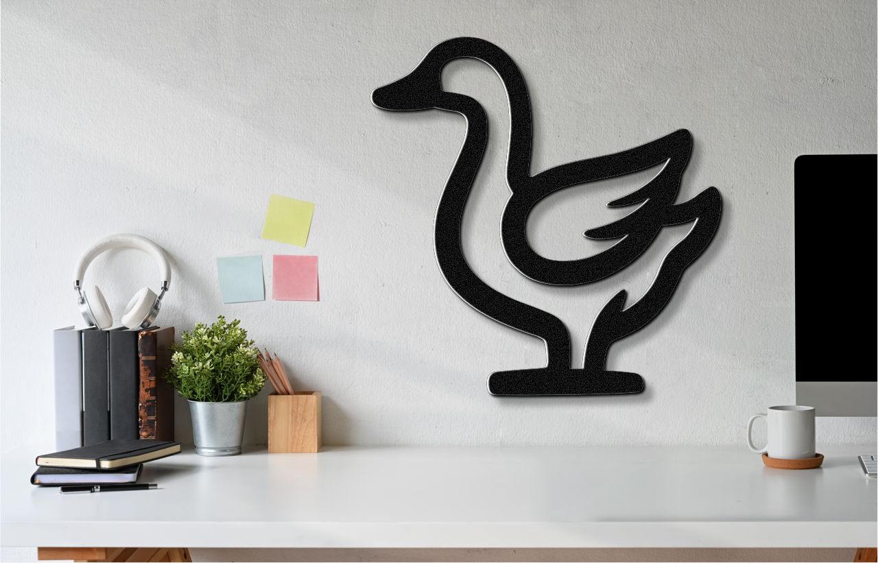 Goose Metal Wall Art