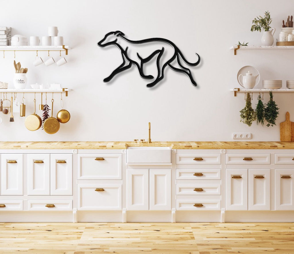 Greyhound Metal Wall Art
