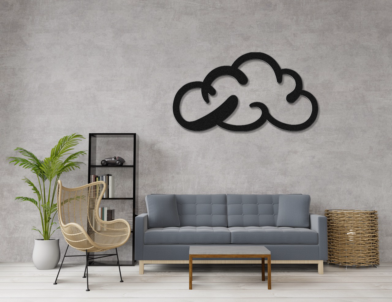 Clouds Metal Wall Art
