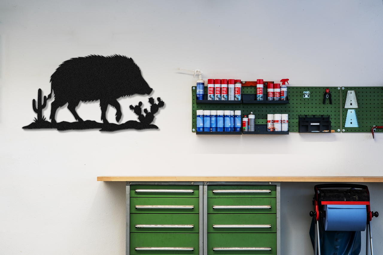 Javelina Metal Wall Art