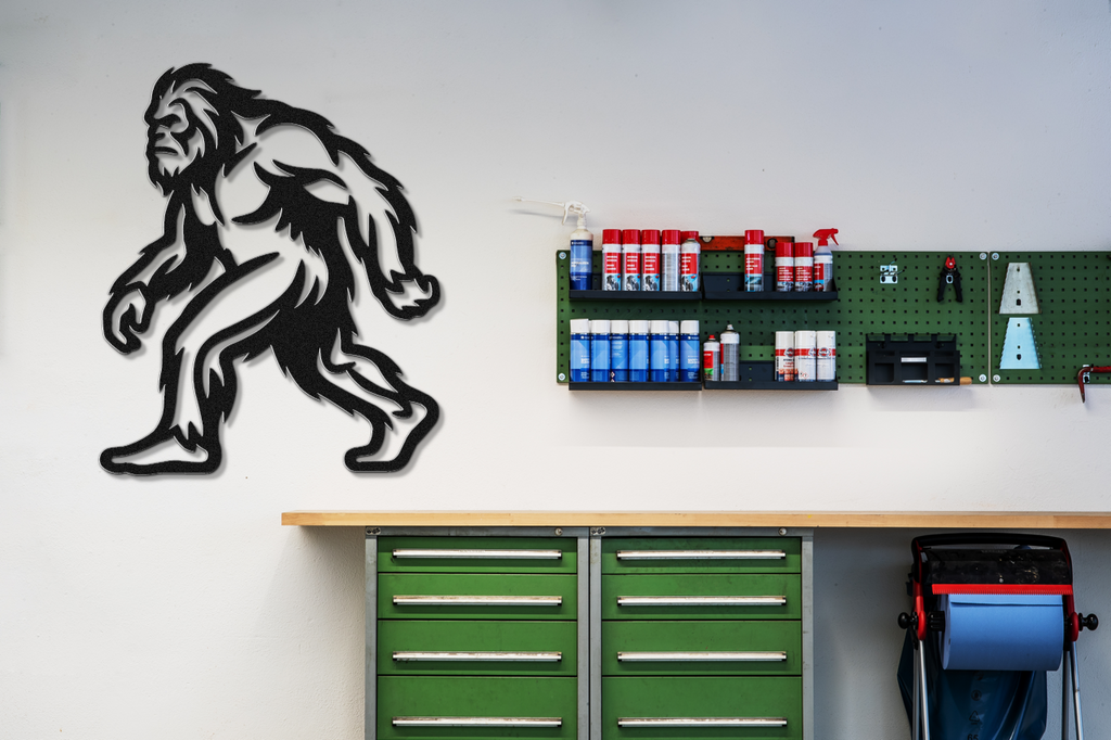 Bigfoot Metal Wall Art