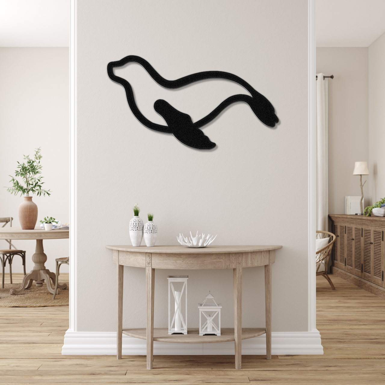 Sea Lion Metal Wall Art