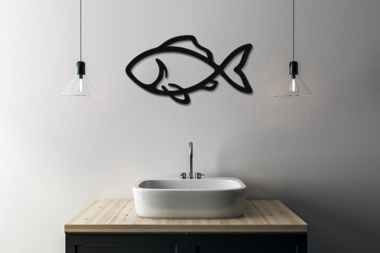 Fish Metal Wall Art
