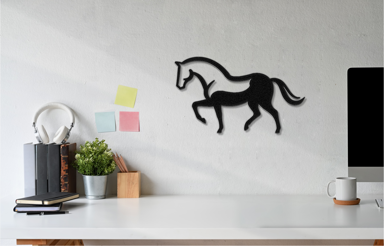 Horse Metal Wall Art